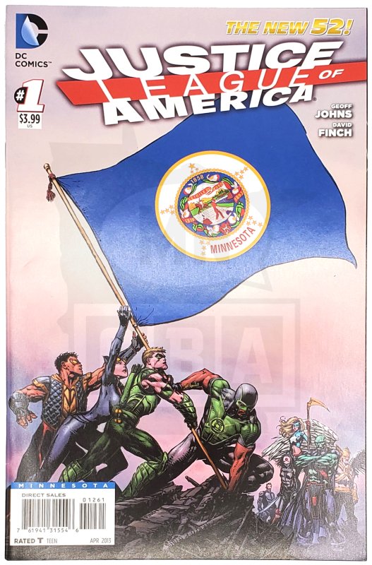 Justice League of America Minnesota Cover