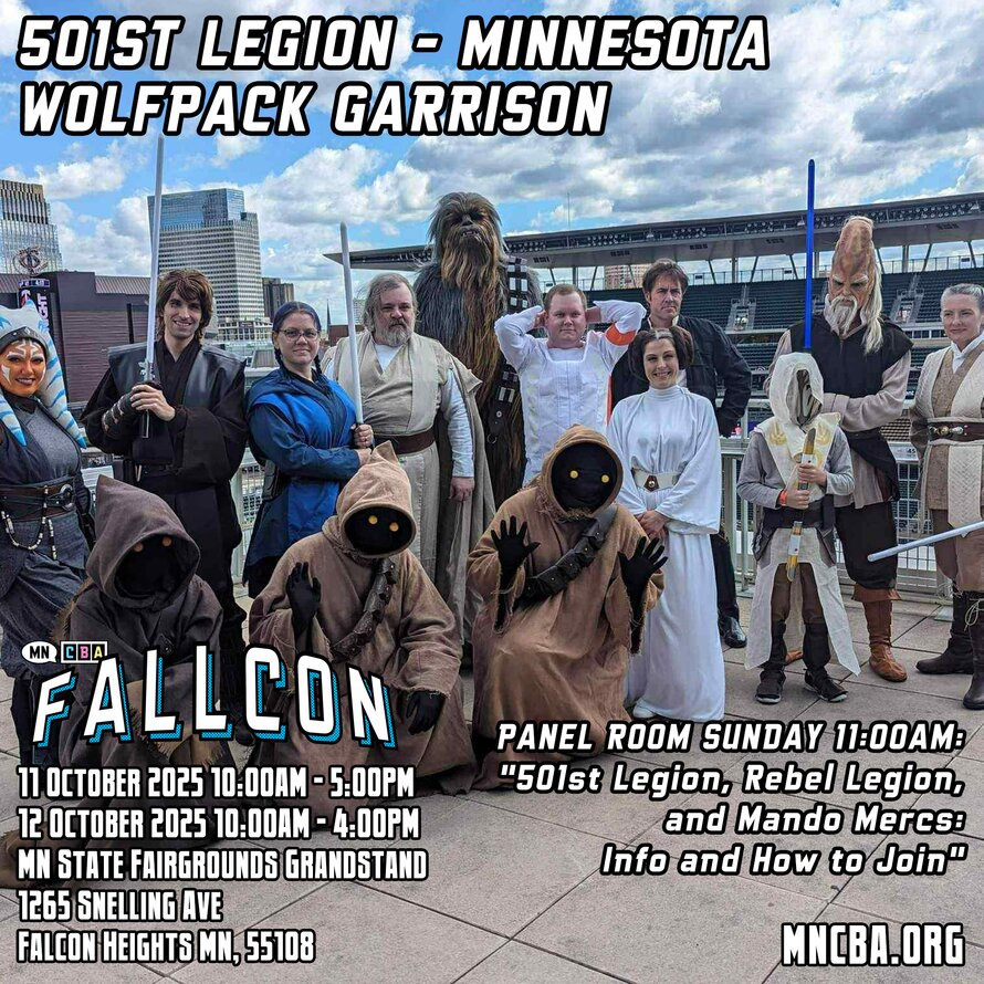 "501st Legion, Rebel Legion, and Mando Mercs: Info and How to Join" with Minnesota Wolfpack Garrison