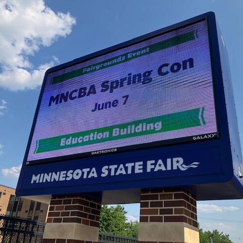 MN State Fairgrounds Sign