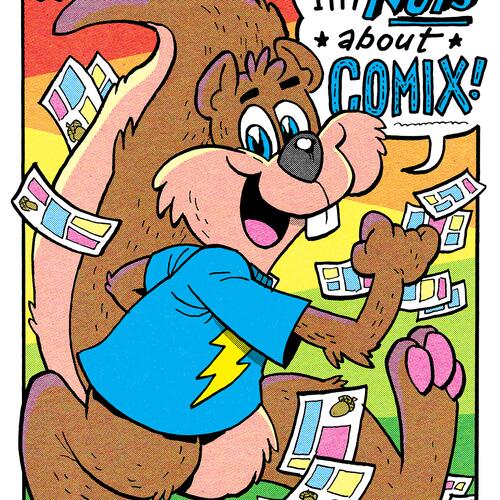 Shortbox the Squirrel by Zander Cannon