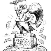 Shortbox the Squirrel by Joseph Michael Linsner